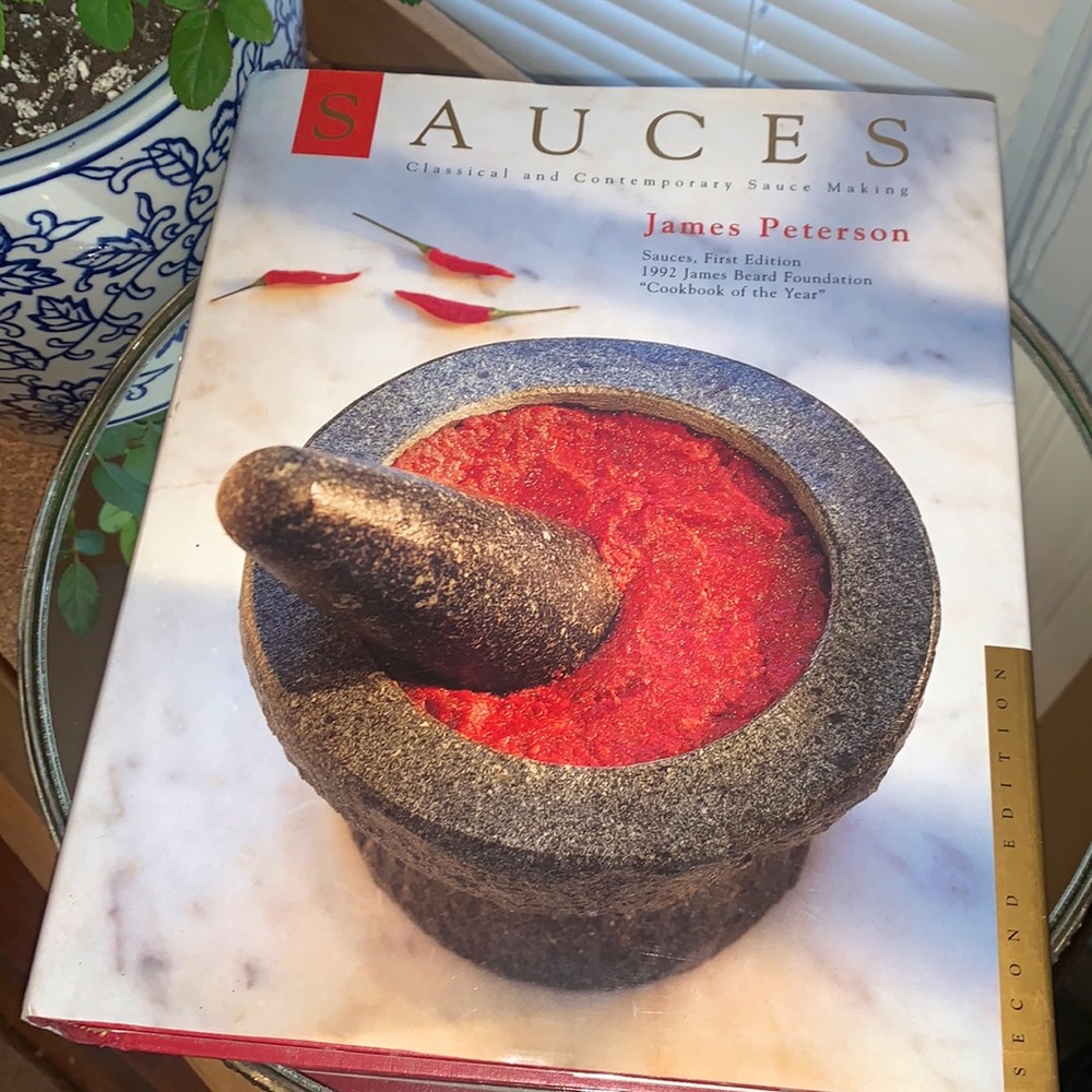 Sauces:Classical and Contemporary Sauce Making 
James Peterson    Second Edition